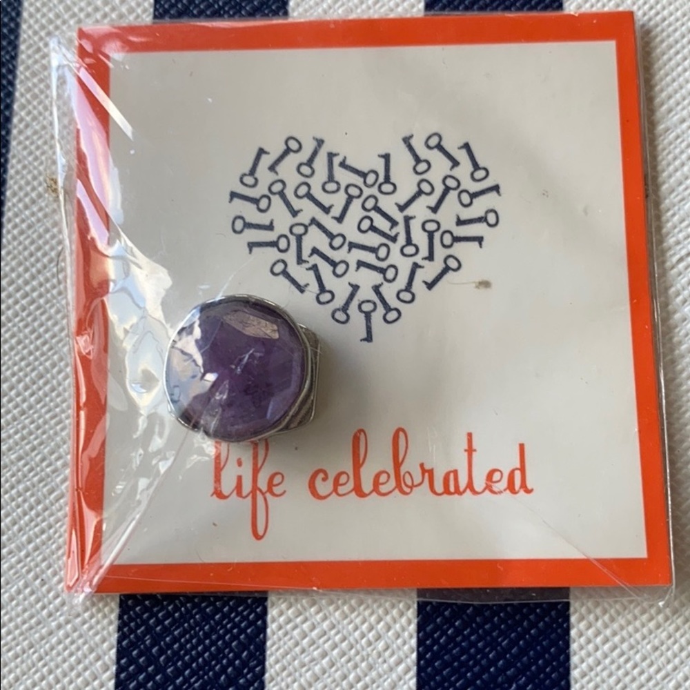 Keep Collective New Round Stone Amethyst